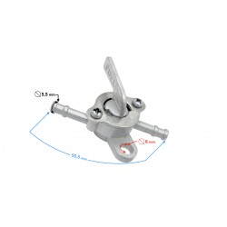 Fuel valve for ATV