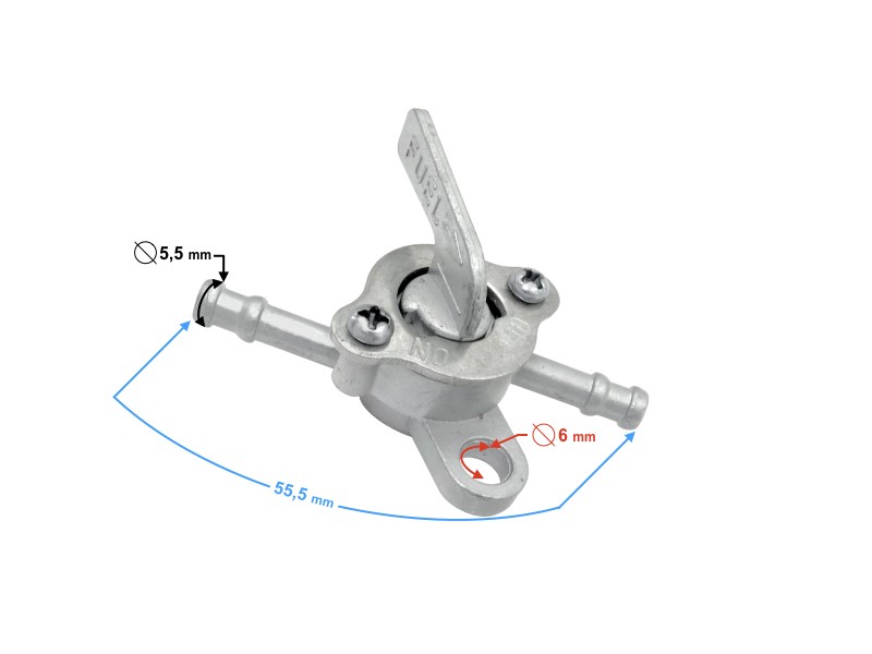 Fuel valve for ATV