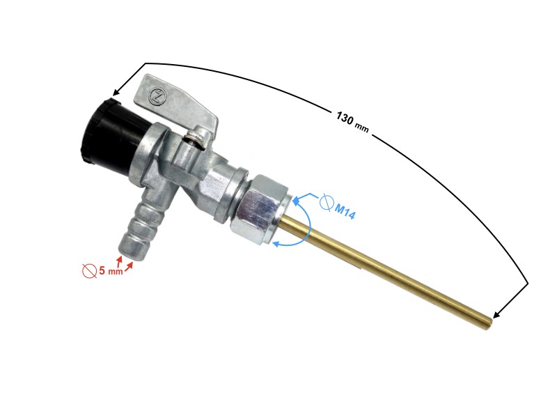Fuel valve for Romet moped