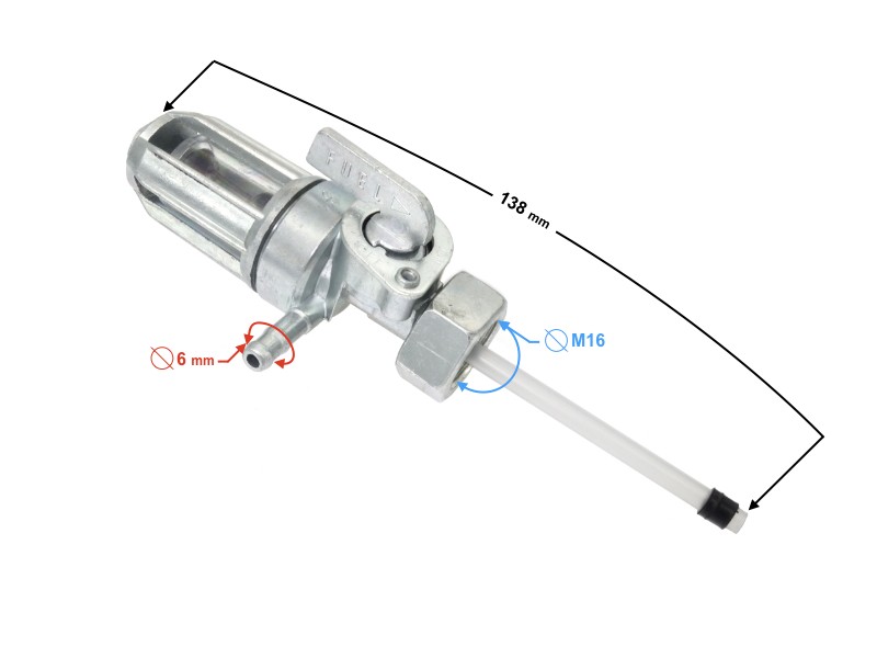 Fuel valve for Zetka moped
