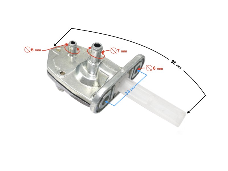 Fuel valve for Gillera scooter