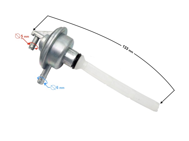 Fuel valve for Piaggio scooter