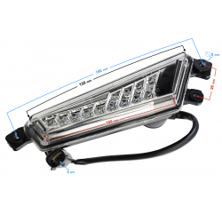 Front right indicator HISUN Tactic 550