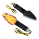 Universal indicators MRT-008, LED (14 LEDs) black, (E-mark)