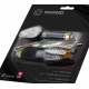 Universal indicators MRT-008, LED (14 LEDs) Carbon color (E-mark)