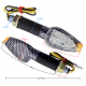 Universal indicators MRT-008, LED (14 LEDs) Carbon color (E-mark)