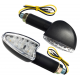 Universal indicators MRT-001, LED (15 LEDs) black, (E-mark)