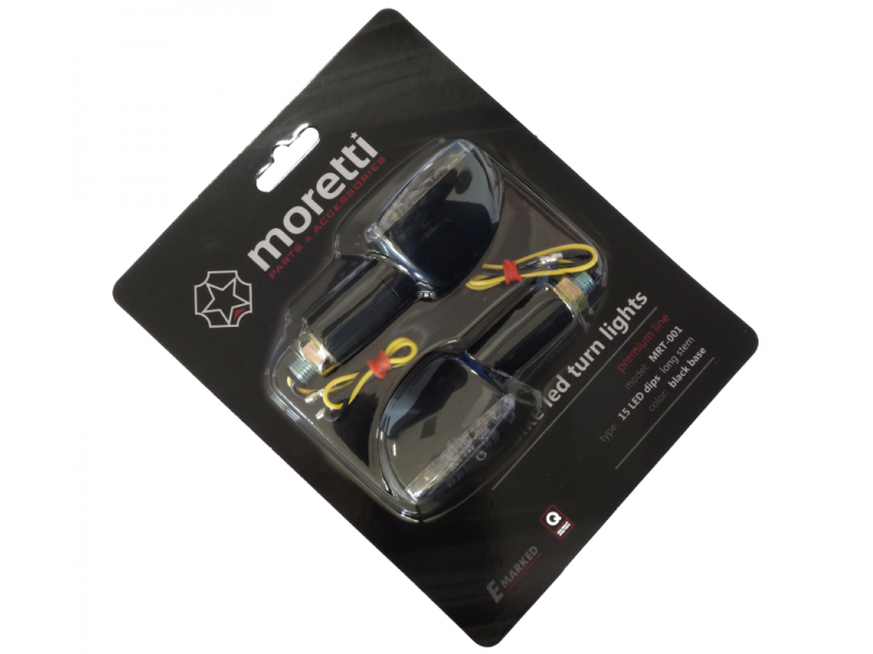 Universal indicators MRT-001, LED (15 LEDs) black, (E-mark)