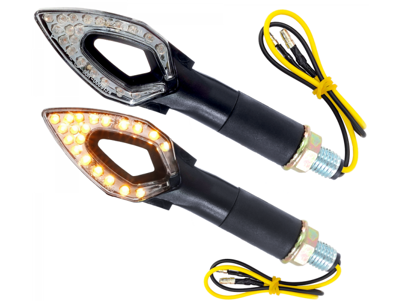 Universal indicators MRT-083, LED (20 Diodes) black, (E-mark)