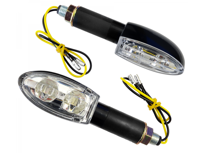 Universal indicators MRT-046, LED (12 SMD-Diodes) black, (E-mark)
