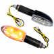 Universal indicators MRT-046, LED (12 SMD-Diodes) black, (E-mark)
