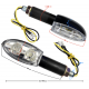 Universal indicators MRT-046, LED (12 SMD-Diodes) black, (E-mark)
