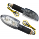 Universal indicators MRT-046, LED (12 SMD-Diodes) graphite, (E-mark)