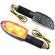 Universal indicators MRT-046, LED (12 SMD-Diodes) graphite, (E-mark)
