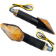 Universal indicators MRT-065, LED (12 SMD -Diodes) black, (E-mark)