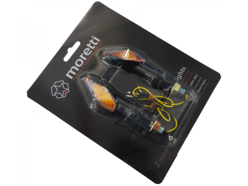 Universal indicators MRT-065, LED (12 SMD -Diodes) black, (E-mark)