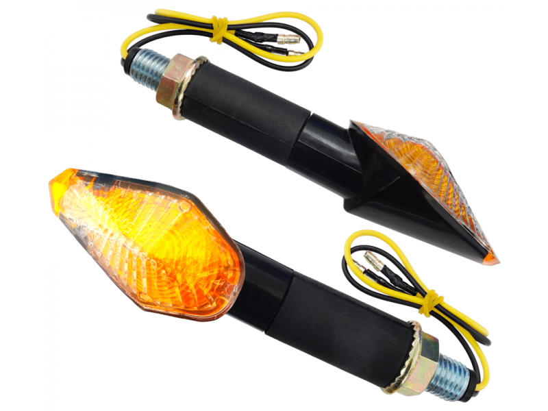 Universal indicators MRT-065, LED (12 SMD -Diodes) black, (E-mark)