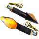 Universal indicators MRT-065, LED (12 SMD -Diodes) black, (E-mark)