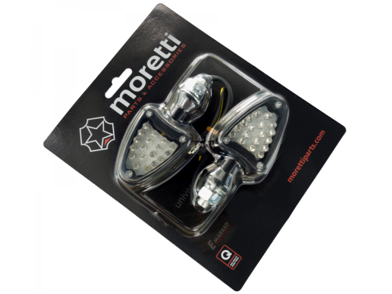 Universal indicators MRT-015, LED, metallic, (E-mark)