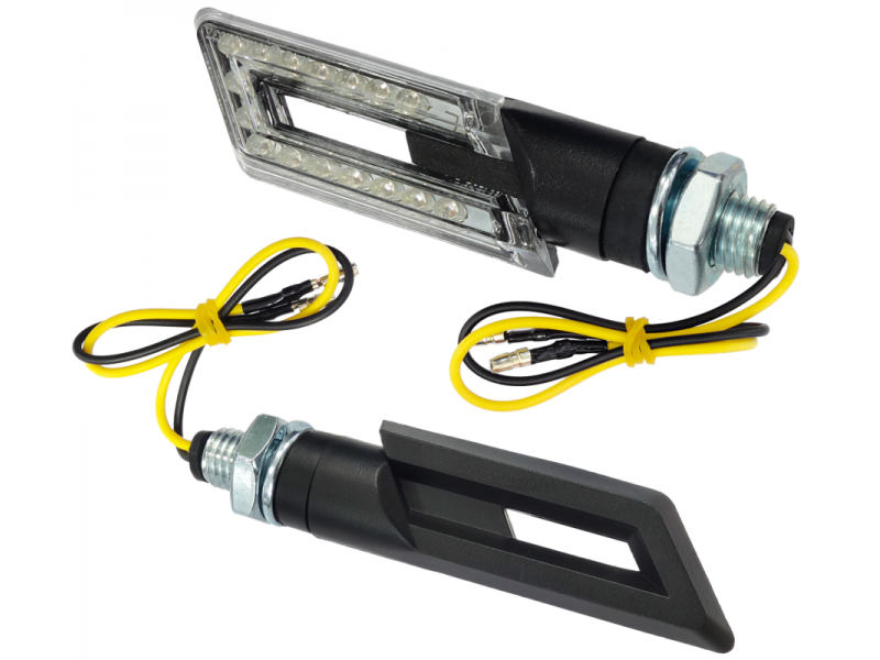 Universal indicators MRT-088, LED (16 Diodes) black, (E-mark)