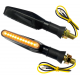 Universal indicators MRT-099, LED (9 Diodes) (Running LED) black, (E-mark)