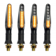 Universal indicators MRT-099, LED (9 Diodes) (Running LED) black, (E-mark)