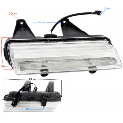 Rear indicator right E8S