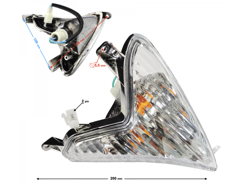 Front right indicator Falcon 50 Falcon 125 2