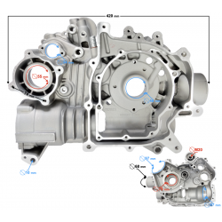 Engine cover left Hisun Tactic 550