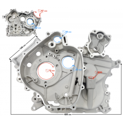 Engine cover right Hisun Tactic 550