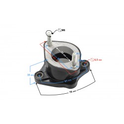 Carburetor suction connector for Bashan 200 quad Carburetor suction connector for Bashan 200 quad