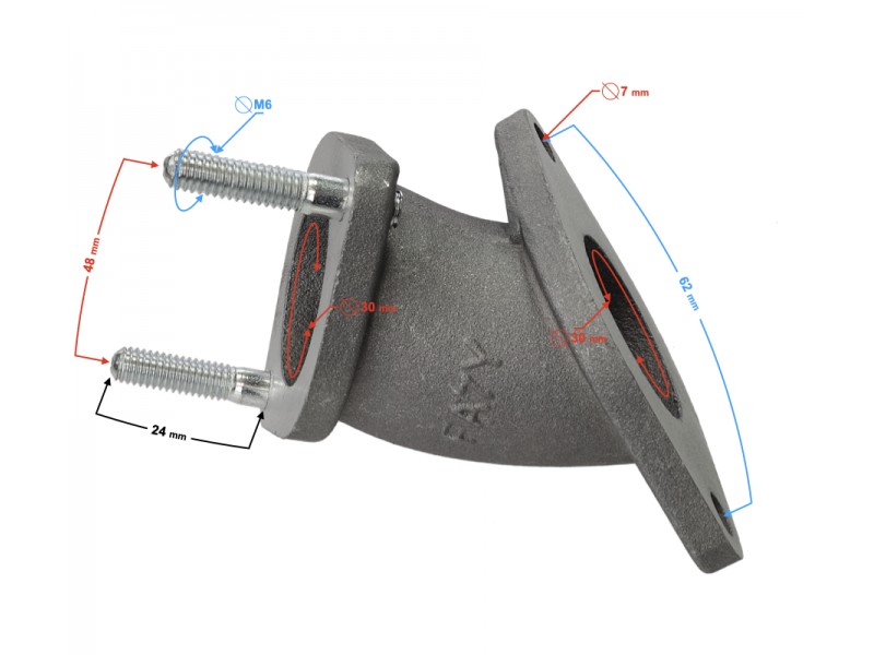suction connector DB250 MZK