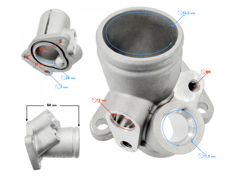 Suction connection Stratos 125
