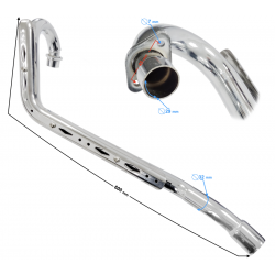 Muffler manifold NXT125 Muffler manifold NXT125