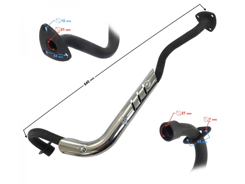 Muffler collector Pentora
