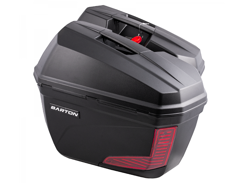 A set of side cases V-36 for Hyper 125 motorcycle