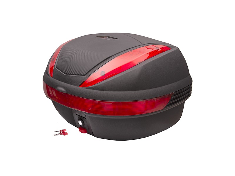 Case Moretti MR-707, 30l, black, red reflector