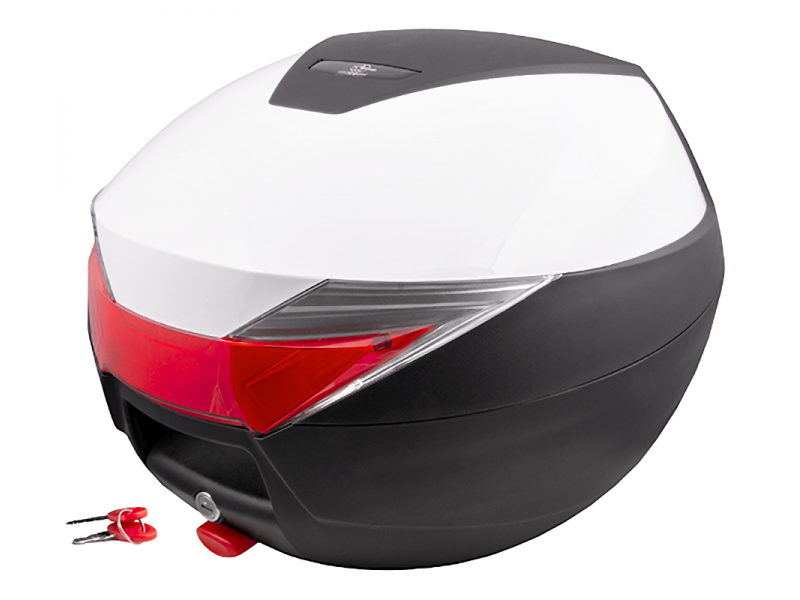 Case Moretti MR-713, 30l, white, red reflector