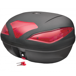 Case Moretti MR-709, 43l, black, red reflector Case Moretti MR-709, 43l, black, red reflector