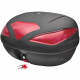 Case Moretti MR-709, 43l, black, red reflector