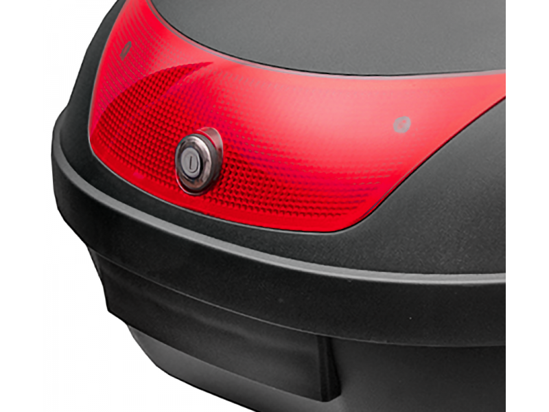 Case Moretti MR-726, 48l, black, red reflector