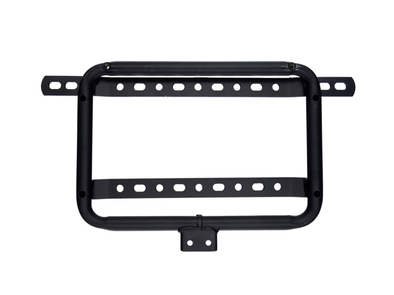 Side cases Moretti MR-B66, 23l, black, red reflector Side cases Moretti MR-B66, 23l, black, red reflector