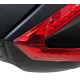 Top case Moretti, MR-898, 47l, black, red reflection