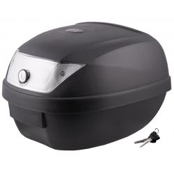 Case Moretti MR-807, 28 l, black, white reflector Case Moretti MR-807, 28 l, black, white reflector