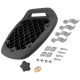 Case Moretti MR-808, 28 l, black, white reflector