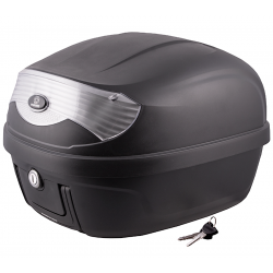 Case Moretti MR-808, 28 l, black, white reflector