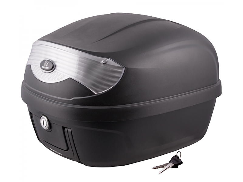 Case Moretti MR-808, 28 l, black, white reflector