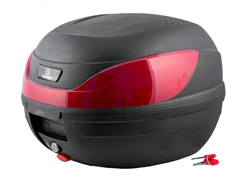 Case Moretti MR-866, 32 l, black, red reflector