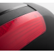 Case Moretti MR-889, 46 l, black gloss, red reflector