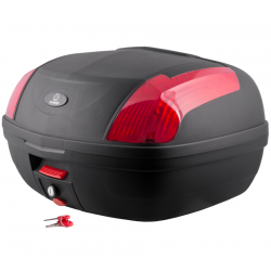 Case Moretti MR-889, 46 l, black, red reflector